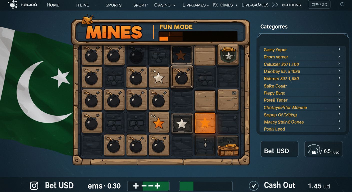 Interface mines game